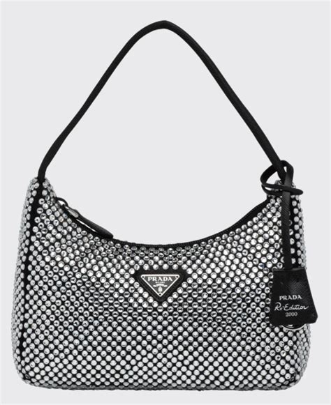 prada bling|Prada bag re edition.